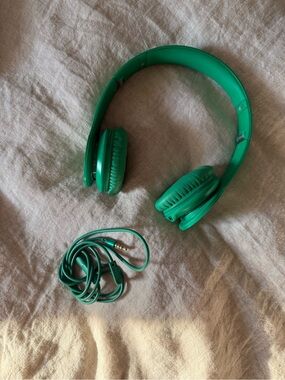 Beats by Dre Green On-Ear Wired Headphones